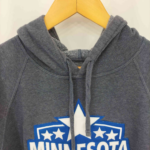 MINESOTA フロントパッチデザイン スウェット プルオーバーパーカー メンズ  S